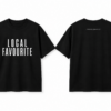 Black Oversized Tee, Local Favourite