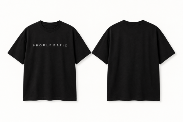 Black Oversized Tee, Problematic
